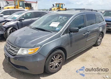 2011 Honda Odyssey Ex-L z USA, uszkodzony, nr VIN 5FNRL5H64BB024066